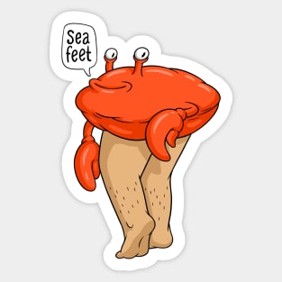 Sea feet Sticker